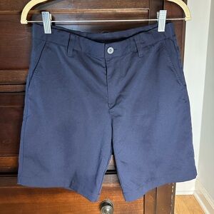 Boys Puma Navy Golf Blue Shorts